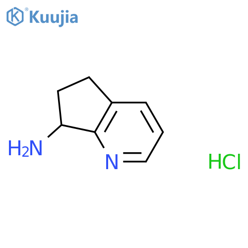 6,7-Dihydro-5h-cyclopentabpyridin-7-amine Hydrochloride structure