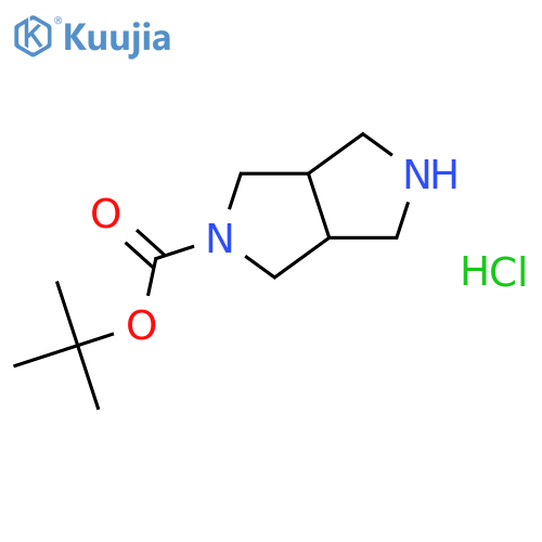 tert-Butyl Hexahydropyrrolo3,4-cpyrrole-2(1H)-carboxylate Hydrochloride structure