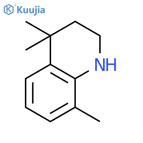 4,4,8-Trimethyl-1,2,3,4-tetrahydroquinoline structure