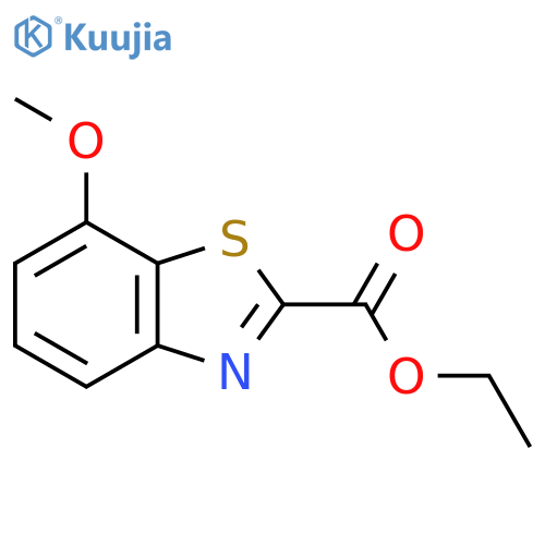 Ethyl 7-methoxybenzo[d]thiazole-2-carboxylate structure