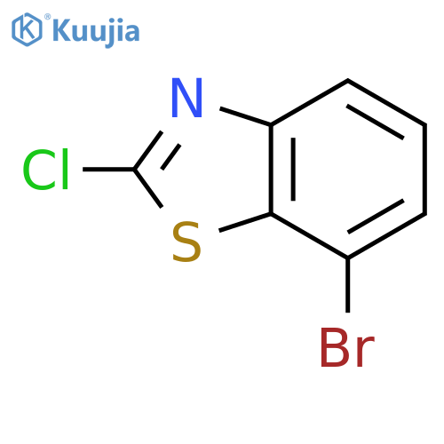 7-Bromo-2-chlorobenzothiazole structure