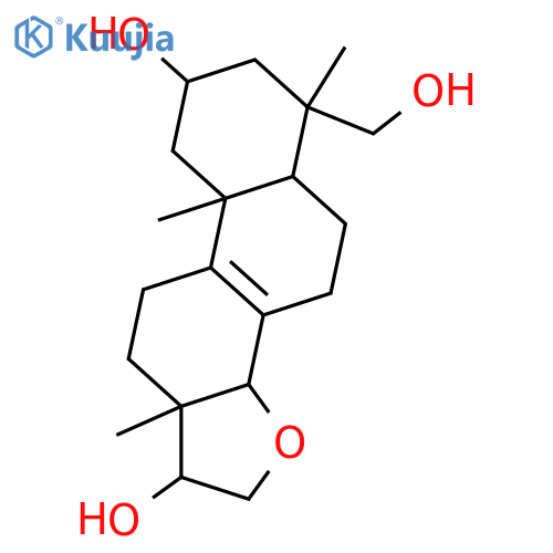 14,16-Epoxy-8-pimarene-2,15,19-triol; (ent-2α,14β,15α)-form structure
