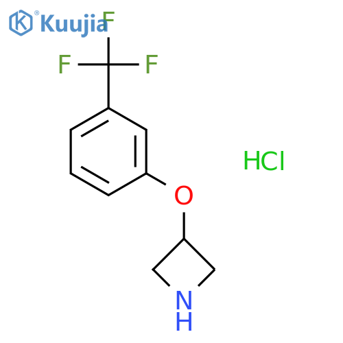 3-[3-(trifluoromethyl)phenoxy]azetidine hydrochloride structure