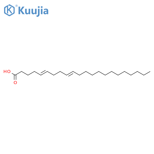 5,9-Docosadienoic acid, (5Z,9Z)- structure