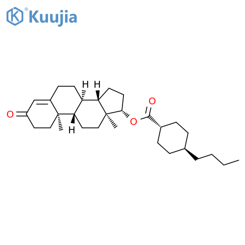 Testosterone buciclate structure