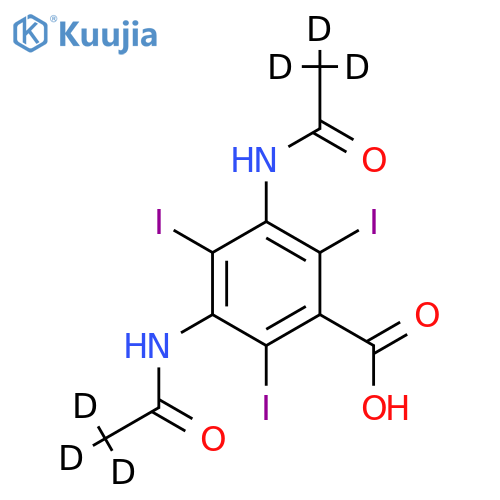 Amidotrizoic Acid-d6 structure