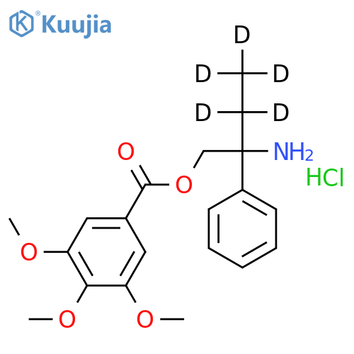 N,N-Didesmethyl Trimebutine-d5 Hydrochloride structure