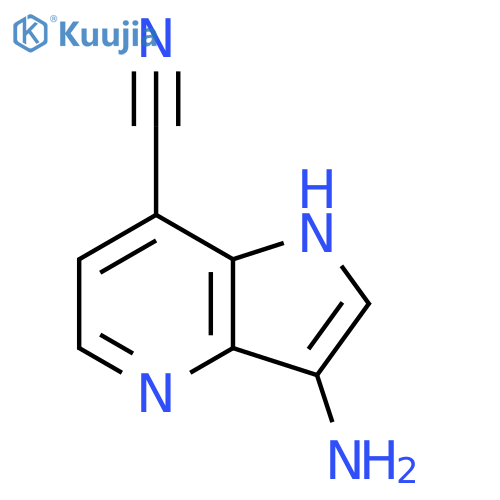 3-Amino-7-cyano-4-azaindole structure