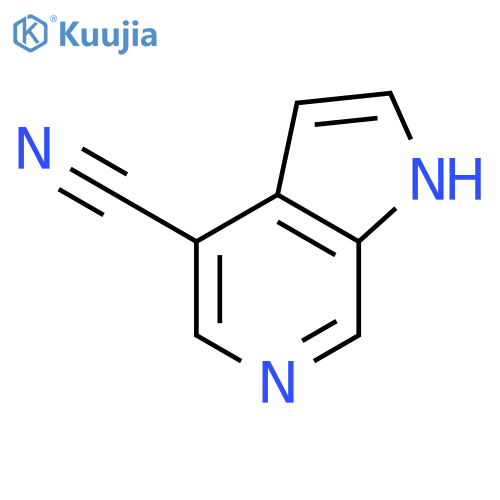 1H-Pyrrolo[2,3-c]pyridine-4-carbonitrile structure