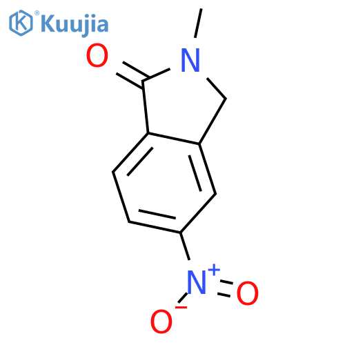 2-methyl-5-nitro-2,3-dihydro-1H-isoindol-1-one structure