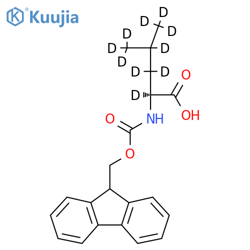 Fmoc-L-Leu-OH-d10 structure