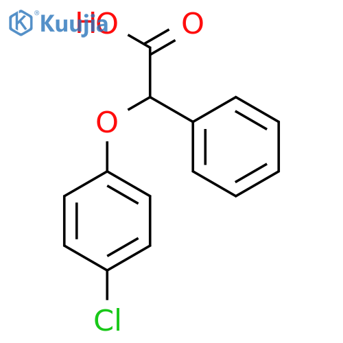 2-(4-Chlorophenoxy)-2-phenylacetic Acid structure