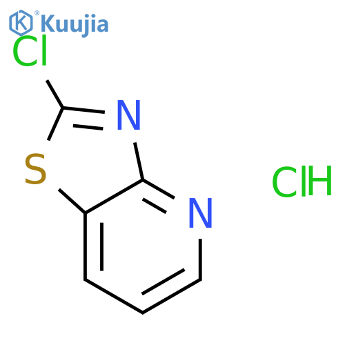2-Chlorothiazolo[4,5-b]pyridine hydrochloride structure