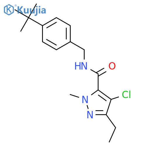 Tebufenpyrad structure
