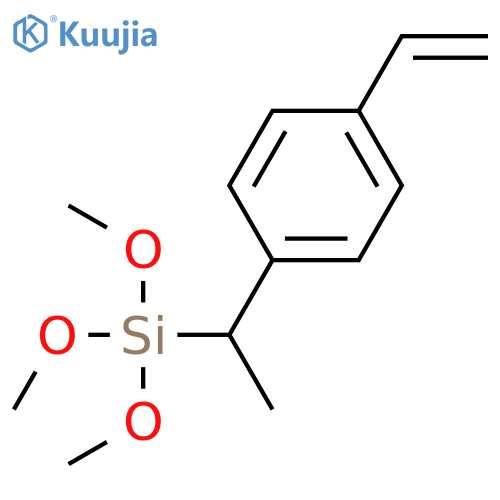 Silane, [2-[3(or4)-ethenylphenyl]ethyl]trimethoxy- (9CI) structure