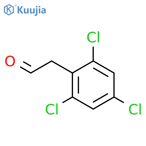 2-(2,4,6-trichlorophenyl)acetaldehyde structure