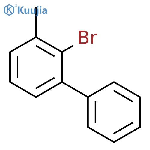 1,1'-Biphenyl, 2-bromo-3-methyl- structure