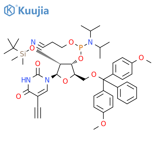 5-Ethynyl Uridine CEP structure