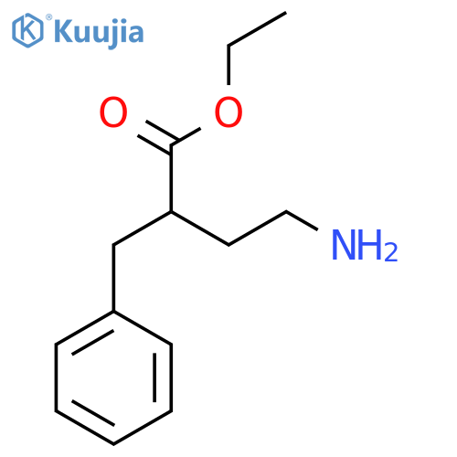 Ethyl 4-amino-2-benzylbutanoate structure