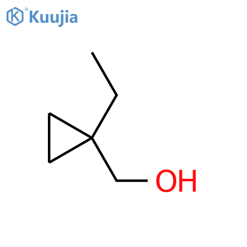 (1-Ethylcyclopropyl)methanol structure