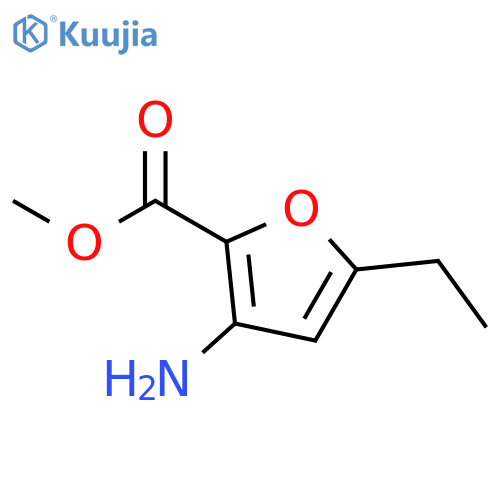 Methyl 3-amino-5-ethylfuran-2-carboxylate structure