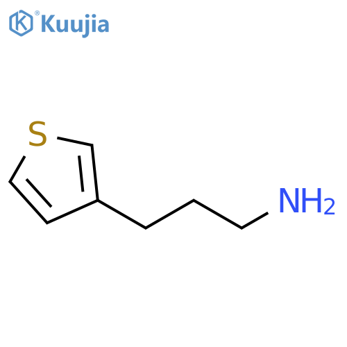 3-(thiophen-3-yl)propan-1-amine structure