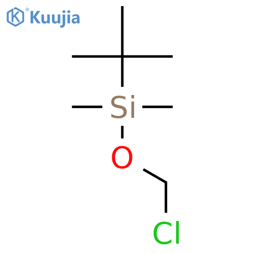 tert-butyl(chloromethoxy)dimethylsilane structure