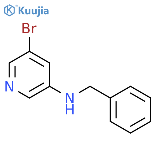 N-benzyl-5-bromopyridin-3-amine structure