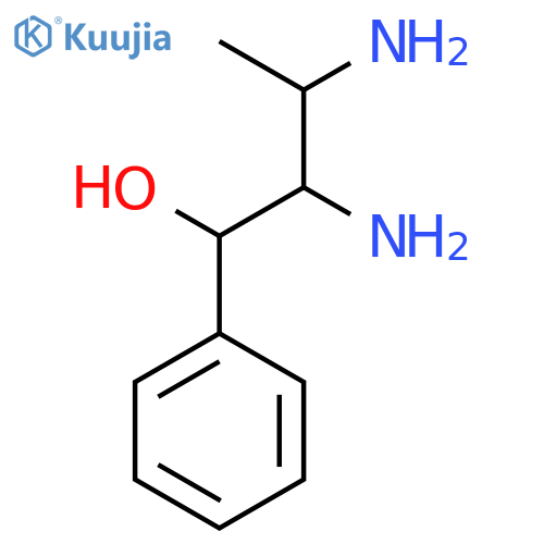 2,3-Diamino-1-phenylbutan-1-ol structure