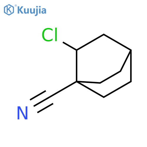 Bicyclo[2.2.2]octane-1-carbonitrile,2-chloro- structure