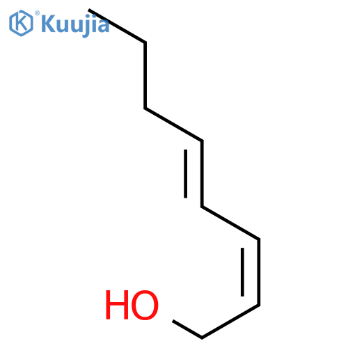 2,4-Octadien-1-ol, (Z,E)- structure