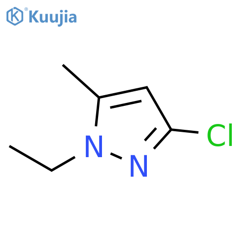 3-Chloro-1-ethyl-5-methyl-1H-pyrazole structure