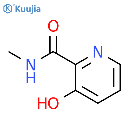 3-Hydroxy-pyridine-2-carboxylic Acid Methylamide structure