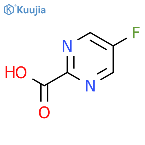 5-Fluoropyrimidine-2-carboxylic acid structure