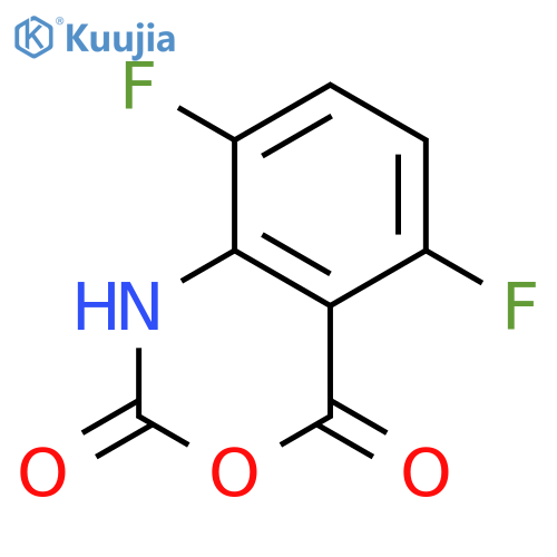 5,8-Difluoro-2H-benzod1,3oxazine-2,4(1H)-dione structure