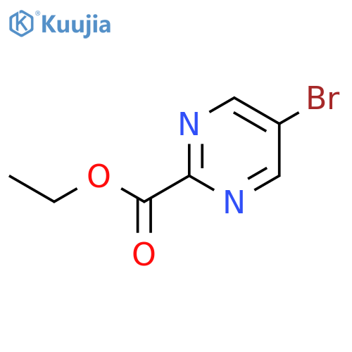 Ethyl 5-bromopyrimidine-2-carboxylate structure