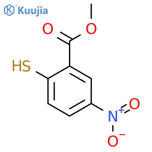 Methyl 2-mercapto-5-nitrobenzoate structure