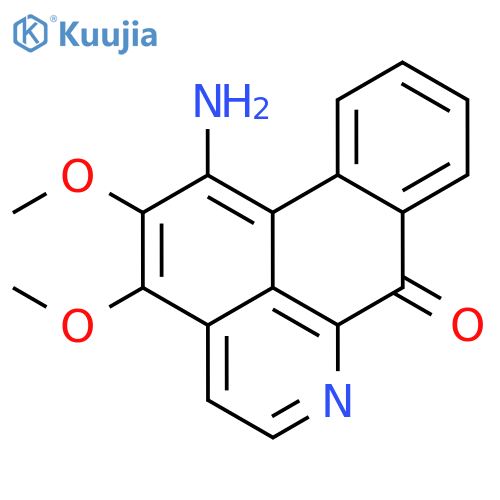 7H-Dibenzo[de,g]quinolin-7-one,1-amino-2,3-dimethoxy- structure
