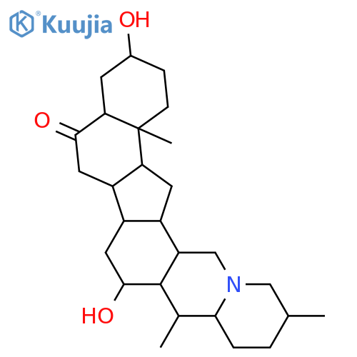 Cevan-6-one,3,16-dihydroxy-, (3b,5a,16b)- (9CI) structure