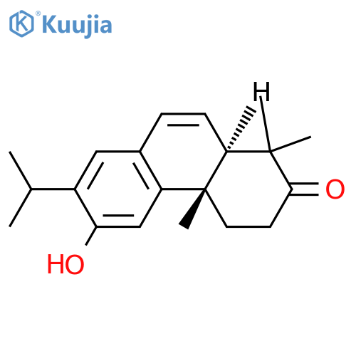 2(1H)-Phenanthrenone,3,4,4a,10a-tetrahydro-6-hydroxy-1,1,4a-trimethyl-7-(1-methylethyl)-,(4aS,10aR)- structure