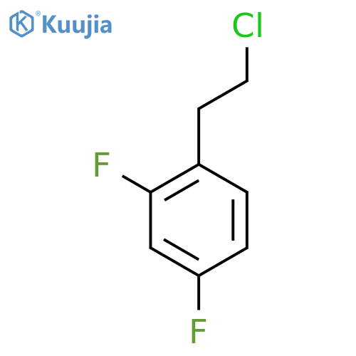 1-(2-Chloroethyl)-2,4-difluorobenzene structure