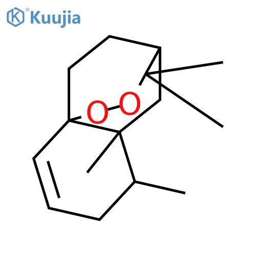 10,11-Epidioxy-1-eremophilene; 10α-form structure