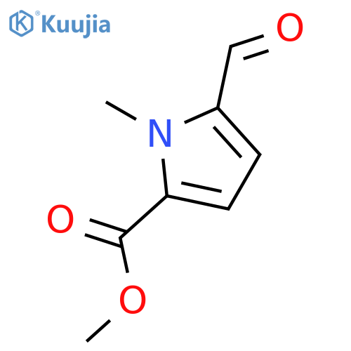 Methyl 5-Formyl-1-methyl-1H-pyrrole-2-carboxylate structure