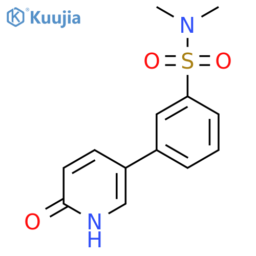5-(3-N,N-Dimethylsulfamoylphenyl)-2-hydroxypyridine structure