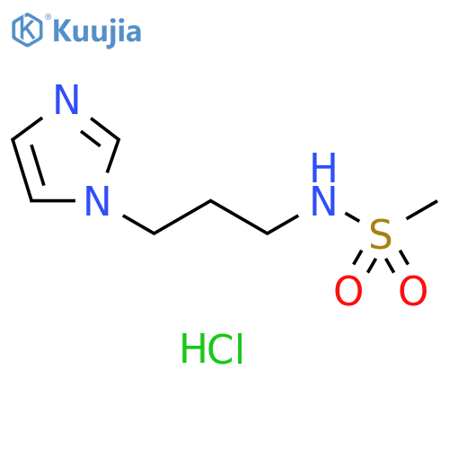 N-(3-(1H-Imidazol-1-Yl)Propyl)Methanesulfonamide Hydrochloride structure