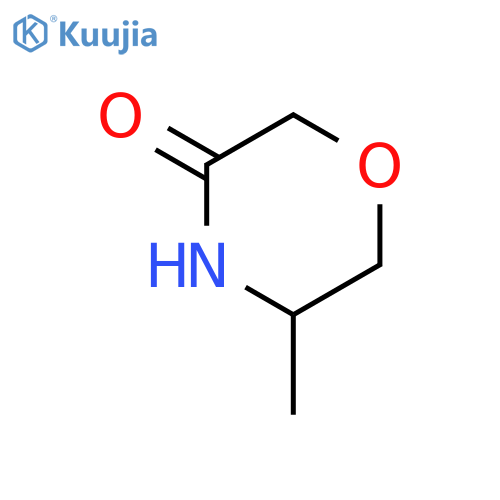(5R)-5-methylmorpholin-3-one structure