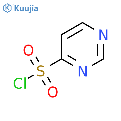 4-Pyrimidinesulfonyl chloride structure