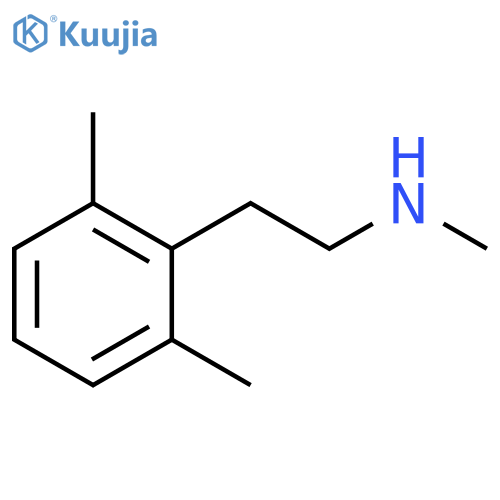 2-(2,6-dimethylphenyl)ethyl(methyl)amine structure