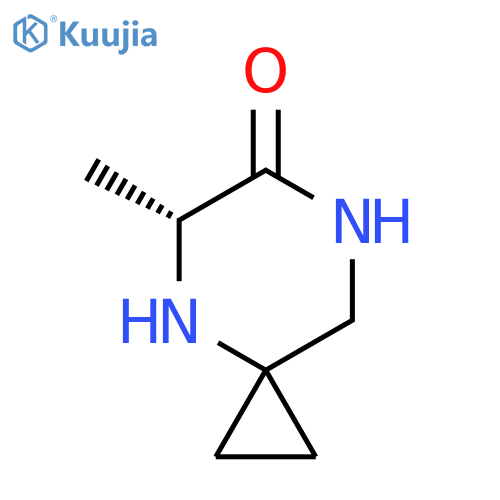 (R)-5-Methyl-4,7-diazaspiro[2.5]octan-6-one structure