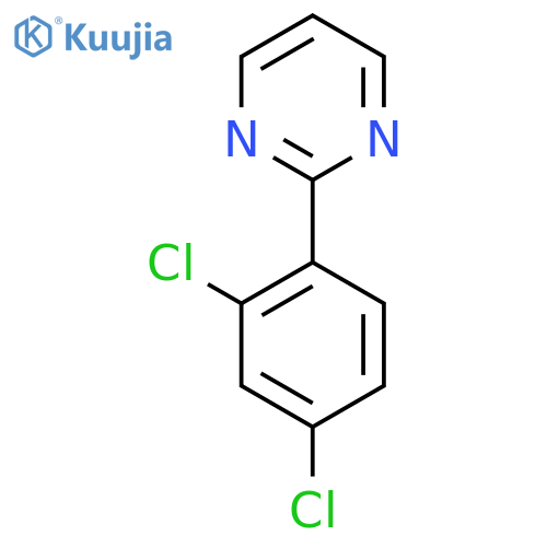 2-(2,4-Dichlorophenyl)pyrimidine structure